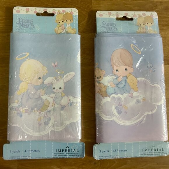 Precious Moments Baby Angel-Wall Border Self Stick Ups 5 Yards each 4 packs - Picture 2 of 3